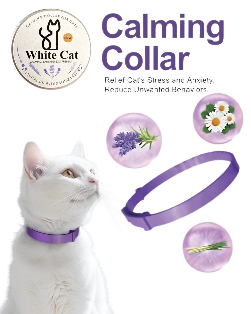 Collar De Feromonas Para Gato - White Cat